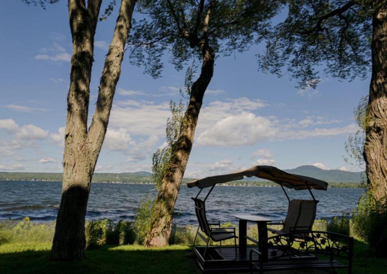 Magog Waterfront Condo Esterno foto