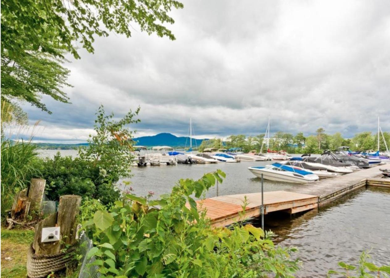 Magog Waterfront Condo Esterno foto