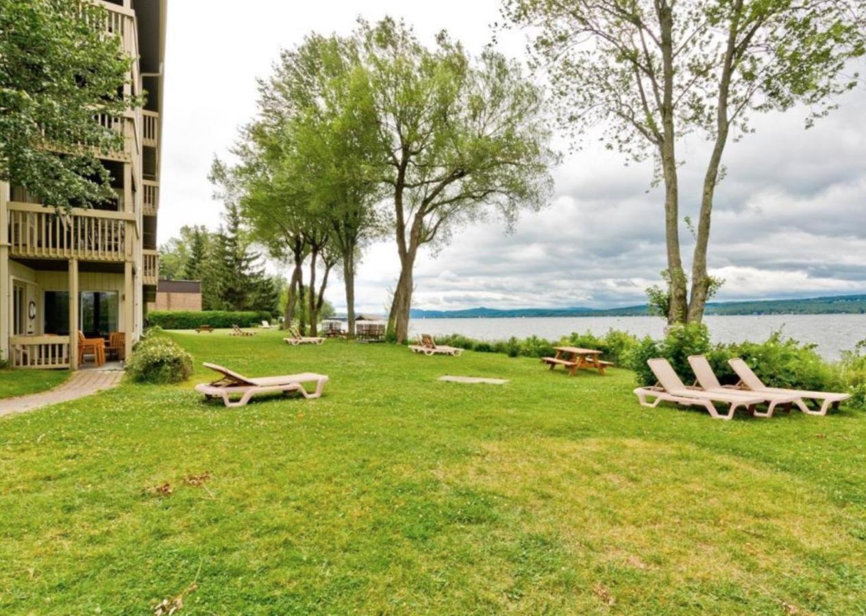 Magog Waterfront Condo Esterno foto